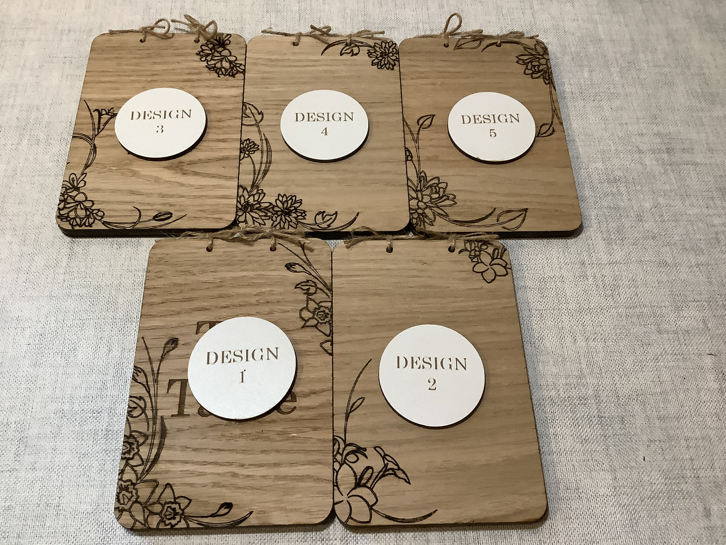 Wooden table numbers / wedding table numbers ￼