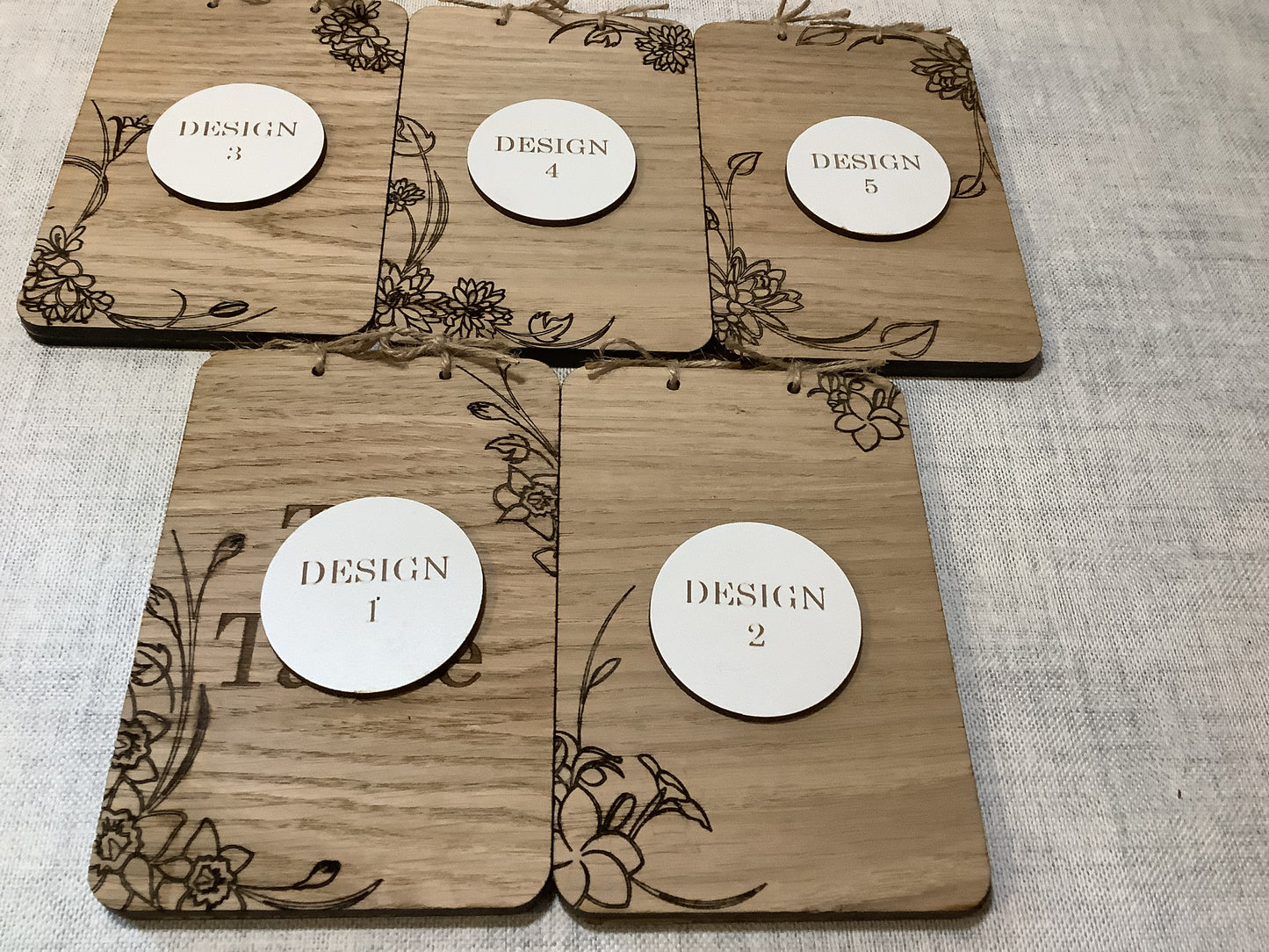 Wooden table numbers / wedding table numbers ￼